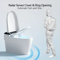 Smart Toilet (Automatic  Flip Seat Cover) - Image 4